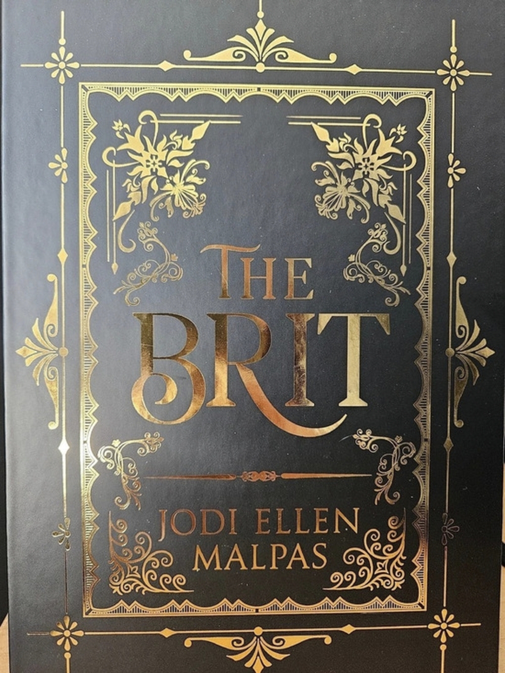 The Brit Foil-Decorated Book in Black & Gold By Cover To Cover